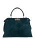 Pocket Peekaboo, £2,100, Handbags, Green, Suede, Back view